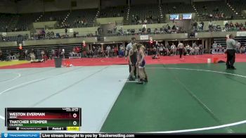 75 lbs Cons. Semi - Thatcher Stemper, Caledonia vs Weston Everman, NEIWC