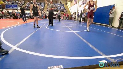 119 lbs Round Of 16 - Jayston Hoover, Wyandotte Youth Wrestling vs Caleb Thompson, IRONMEN Wrestling Club