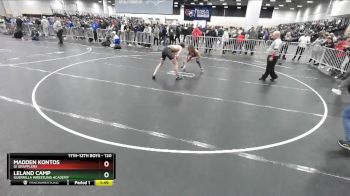 120 lbs Quarterfinal - Leland Camp, Guerrilla Wrestling Academy vs Madden Kontos, GI Grapplers