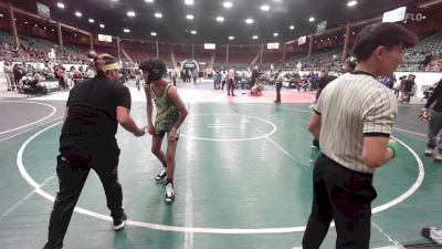 109 lbs Rr Rnd 4 - Isaac Lucero, NM Beast vs Tyler Muggins, Aftermath Eagles JW