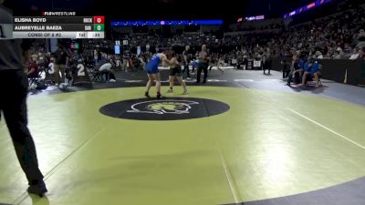 190 lbs Consi Of 8 #2 - Elisha Boyd, Rocklin (SJ) vs Aubreyelle Baeza, San Dimas (SS)