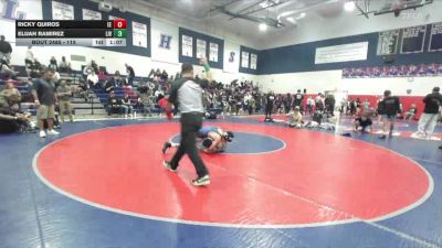 115 lbs Cons. Round 5 - Elijah Ramirez, Livewire vs Ricky Quiros, Eastvale Elite