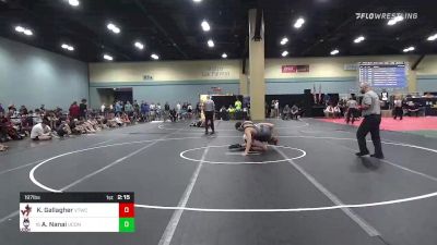 197 lbs Consi Of 8 #1 - Kyle Gallagher, Virginia Tech WC vs Andrew Nanai, UCONN