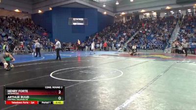 175 lbs Cons. Round 2 - Arthur Ruud, Central Dauphin HS vs Henry Forte, Delbarton