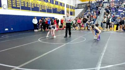 130 lbs Quarterfinal - Sydney Laboon, Upper Saint Clair Hs vs Lauren Porterfield, Connellsville