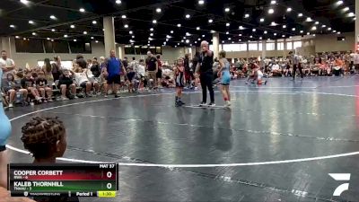 55 lbs Round 4 (6 Team) - Cooper Corbett, RWA vs Kaleb Thornhill, TNAAU