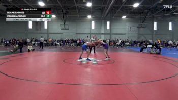 133 lbs Cons. Round 2 - Ethan Monson, Wisconsin-Platteville vs Blake Endres, Loras