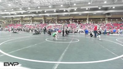58 lbs Champ. Round 1 - Benton Clarke, DC Gold vs Dawson Willard, Pratt