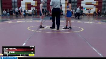 107 lbs Cons. Round 2 - Ruby Crosby, Twin Falls vs Lucy Montoya, Nampa