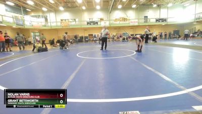 70-75 lbs Semifinal - Nolan Varns, Butler Youth Wrestling Club vs Grant Betsworth, Windsor Youth Wrestling