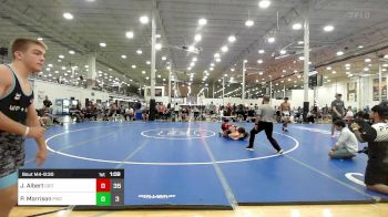 154 lbs Quarterfinal - Jackson Albert, Grit Mat Club vs Pfeiffer Morrison, Prime Wrestling Club Black