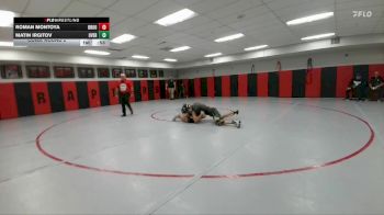 132 lbs Cons. Round 2 - Roman Montoya, Broomfield vs Matin Irgitov, Overland