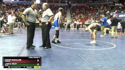 2A-165 lbs Cons. Round 2 - Lance Helm, Albia vs Chase Ragaller, Carroll