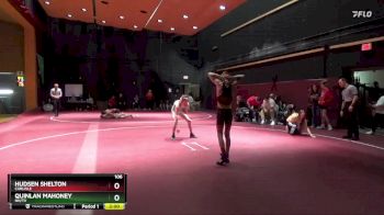 106 lbs Cons. Round 2 - Hudsen Shelton, Carlisle vs Quinlan Mahoney, NH/TV