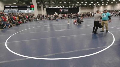 126 lbs Champ. Rd Of 32 - Shea Richter, Berge Elite Wrestling Academy vs Ismael Chaidez, New Wave Wrestling Club