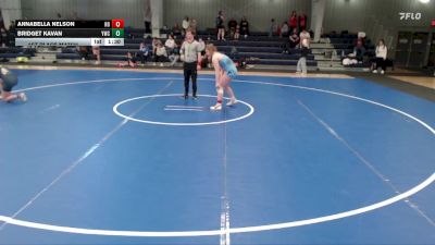 138-151 lbs 1st Place Match - Bridget Kavan, York Wrestling Club vs Annabella Nelson, N8