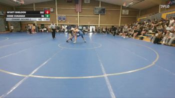 165 lbs Champ. Round 2 - Wyatt Sheldon, Unattached vs Kobe Cunanan, Valiant