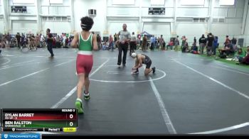 98 lbs Round 3 (10 Team) - Ben Ralston, Barnesville vs Dylan Barret, Rd-Up