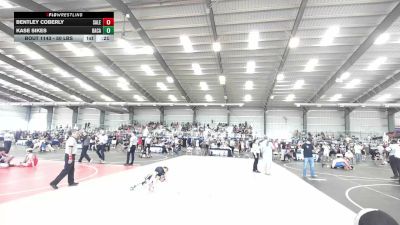 50 lbs 3rd Place - Bentley Coberly, Salem Elite Mat Club vs Kase Sikes, Baca County Brawlers