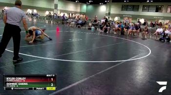 132 lbs Round 4 (6 Team) - Kyler Corley, Florida Pitbulls vs Dominic Eakins, STL White