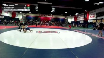 126 lbs Cons. Round 3 - Gavin Fuerst, Tesoro vs Evan Schmidt, California (Whittier)