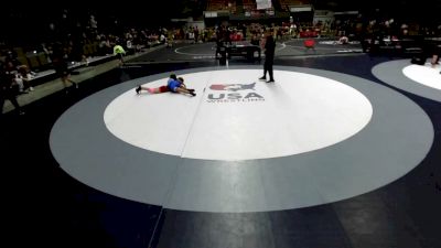 94 lbs 7th Place Match - Eliana Gonzalez vs Natalie Ortega, Madera Wrestling Club