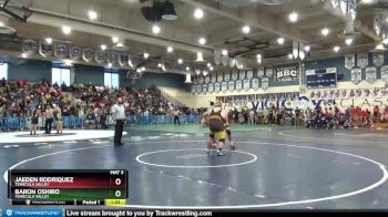 285 lbs Semifinal - Baron Oshiro, Temecula Valley vs Jaeden Rodriquez, Temecula Valley