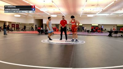 61 lbs Champ. Rd Of 16 - Paulo Valdez, High Desert Wrestling Club vs Jourdan Chavez, Nomad Wrestling Club