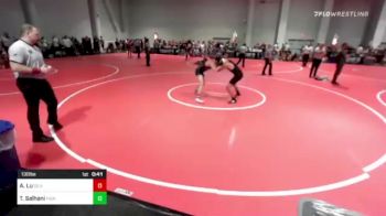 130 lbs Consolation - Andrew Lu, Silverback WC vs Talal Salhani, Fight Syndicate