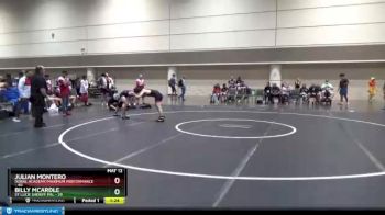 123 lbs Round 5 (6 Team) - Billy McArdle, St Lucie Sheriff PAL vs Julian Montero, Doral Academy/Maximum Performance