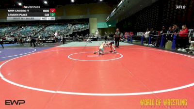 70 lbs Final - John Cambra IV, Mat Assassins vs Camden Place, Clarkston WC