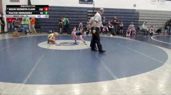 70 lbs Champ. Round 2 - Paxton Hernandez, Sublime Wrestling Academy vs Nixon Werneth-Clark, Fighting Squirrels Wrestling Club