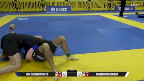 Jack Coltin Petscheitis vs Evan Michael Dunford 2025 Pan IBJJF Jiu-Jitsu No-Gi Championship
