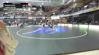 100 lbs Cons. Round 1 - Landry Sparks, Richmond-Central Heights Hs vs Morgan Allen, Centralia Hs