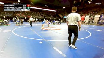 135 Class 2 lbs Champ. Round 1 - Heaven Jobe, Liberty vs Colin Yuridia Fajardo, Northwest