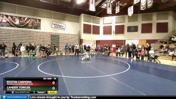 75 lbs Cons. Semi - Ryston Carmona, Payson Lion Wrestling Club vs Camden Towler, Stallions Wrestling Club