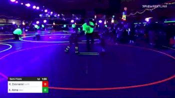 81 lbs Semifinal - Remington Zimmerer, Chaparral WC vs Emberlyn Atma, Takedown Elite