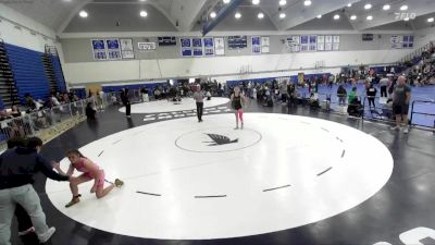 130 lbs Quarterfinal - Sydney De Sena, Big Kat vs Gwen Leon, Unattached