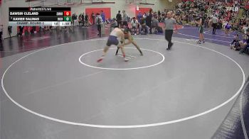 144 lbs Champ. Round 2 - Xavier Salinas, Richland vs Dawsin Cleland, Sumner
