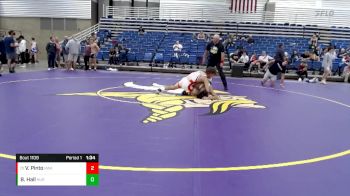 141 lbs Cons. Round 2 - Vinnie Pinto, Region Wrestling Academy vs Braydon Hall, Huron