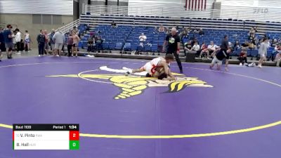 141 lbs Cons. Round 2 - Vinnie Pinto, Region Wrestling Academy vs Braydon Hall, Huron