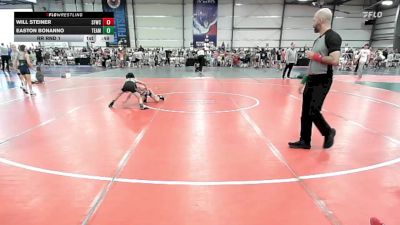60 lbs Rr Rnd 1 - Will Steiner, FORGE ELM 1 vs Easton Bonanno, Team Germantown