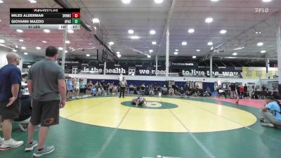 67 lbs Rr Rnd 5 - Miles Alderman, Steel Valley - K6 vs Giovanni Mazzio, Apache - K6