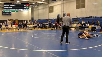 133 lbs Round 1 (8 Team) - Owen Kulb, Camden CC vs Joseph Ramirez, Nassau CC