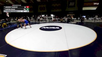 285 lbs Champ. Round 1 - Carter Stack, Washington & Lee vs Andrew Vanscoy, Baldwin Wallace