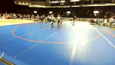 Girls 135 lbs Champ. Round 2 - Amelia Ennis, Richland (Girls) vs Flor Parker-Borrero, Rogers (Puyallup) (Girls)