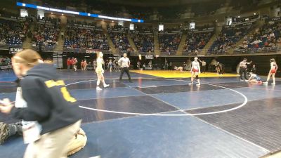 112 lbs Round Of 16 - Bryleeann Slegle, Williamsport vs Samantha Bentz, Cheltenham