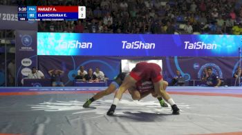 70 kg Final 3-5 - Abdoullah Nakaev, France vs Ebrahim Elahichouran, Iran