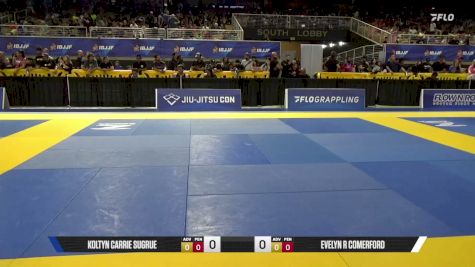 Jianna Mari Cario Sagala vs Luna Mae Bober 2026 Pan Kids Jiu-Jitsu IBJJF Championship