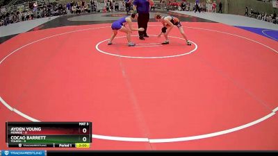 108 lbs Semis (4 Team) - Cocao Barrett, Toledo vs Ayden Young, Monroe